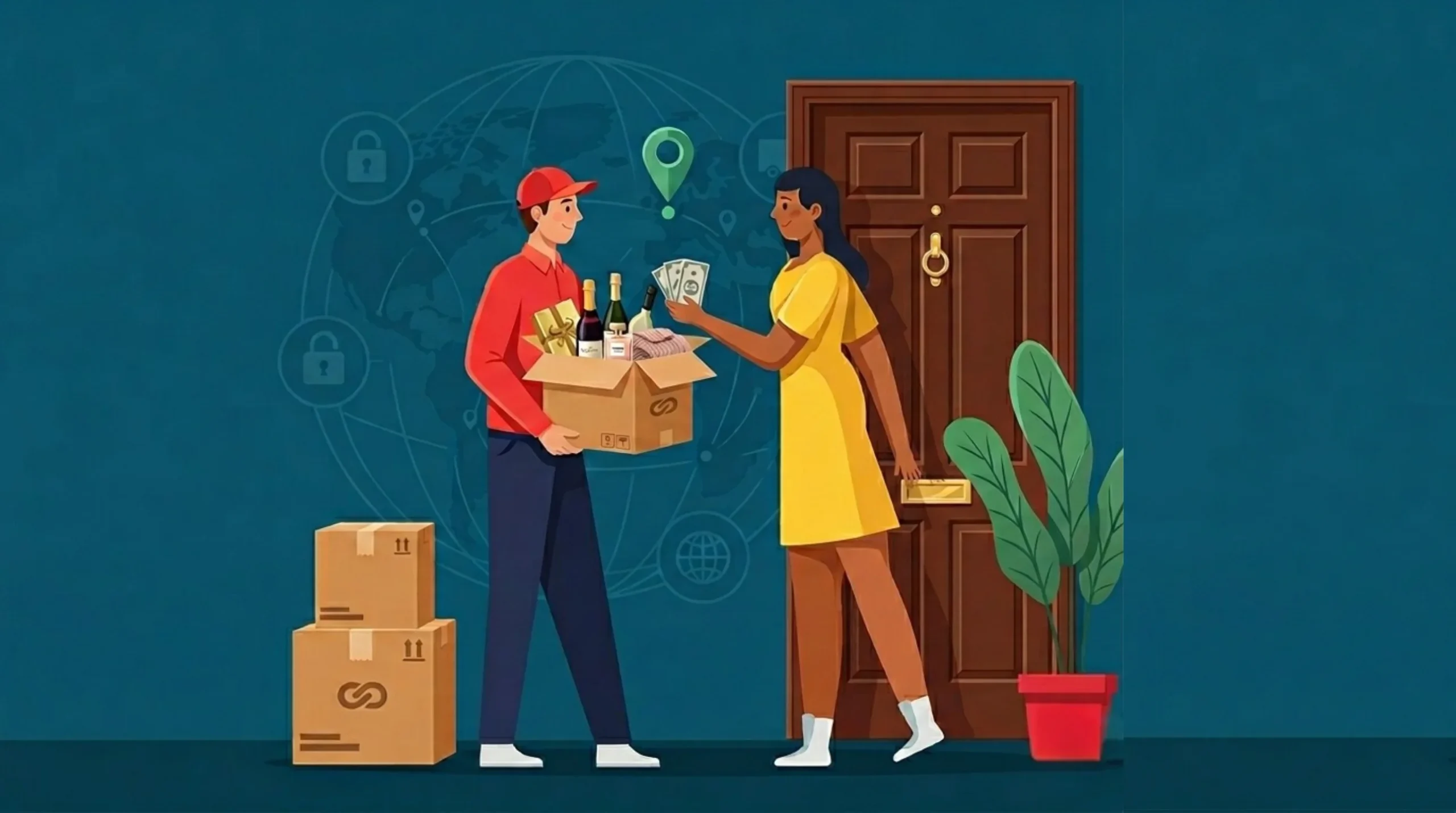 Personal shopping assistant in Warri delivering shopping items to a customer’s home